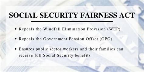 It is time to repeal the WEP and the GPO by passing the "Social Security Fairness Act. . Social security fairness act 2022 update